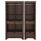 LARGE TRADITIONAL 3-DOOR SOLID WOOD PANELED WARDROBE WITH 3 DRAWERS