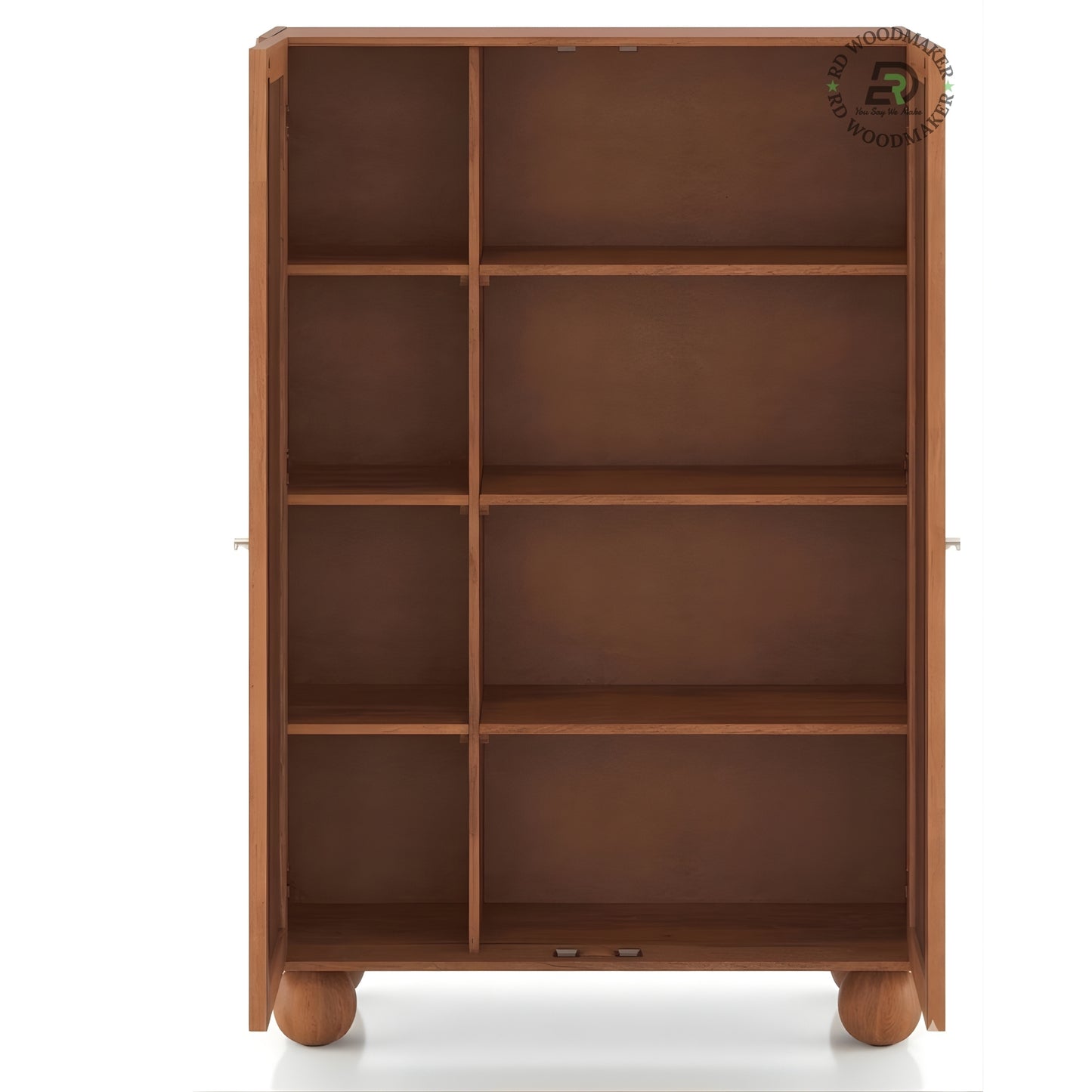 BOHO NATURAL RATTAN WOVEN 2-DOOR ACCENT WARDROBE